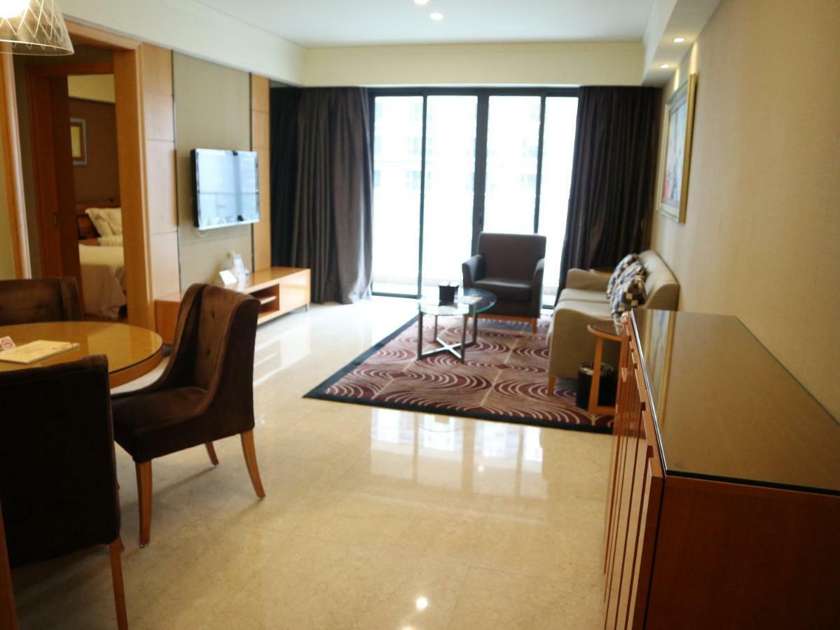 Dan Executive Hotel Apartment Zhujiang New Town Guangzhou Bagian luar foto
